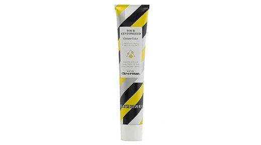צינור Cleverman Custom Hair Color עם אריזה צהובה, שחור ולבן