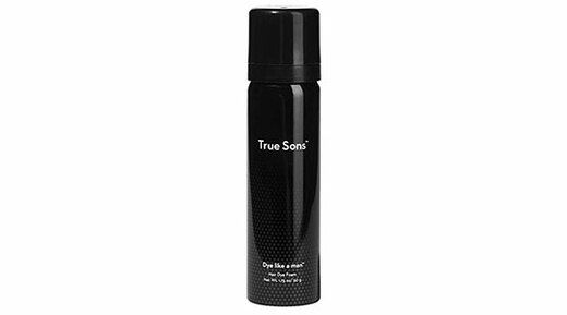 True Sons Hair Dye Foam בקבוק שחור