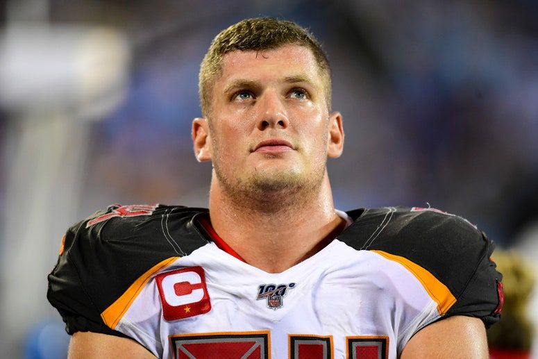 Carl Nassib č. 94 z Tampa Bay Buccaneers